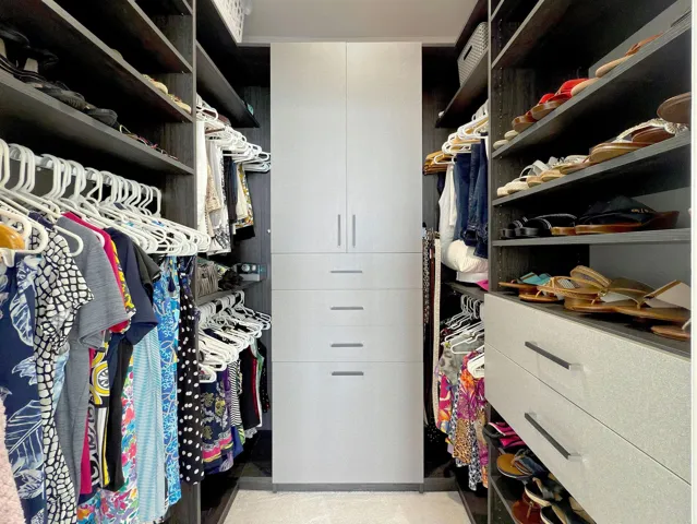 Ample Space in Multiple Custom Fitted Closets