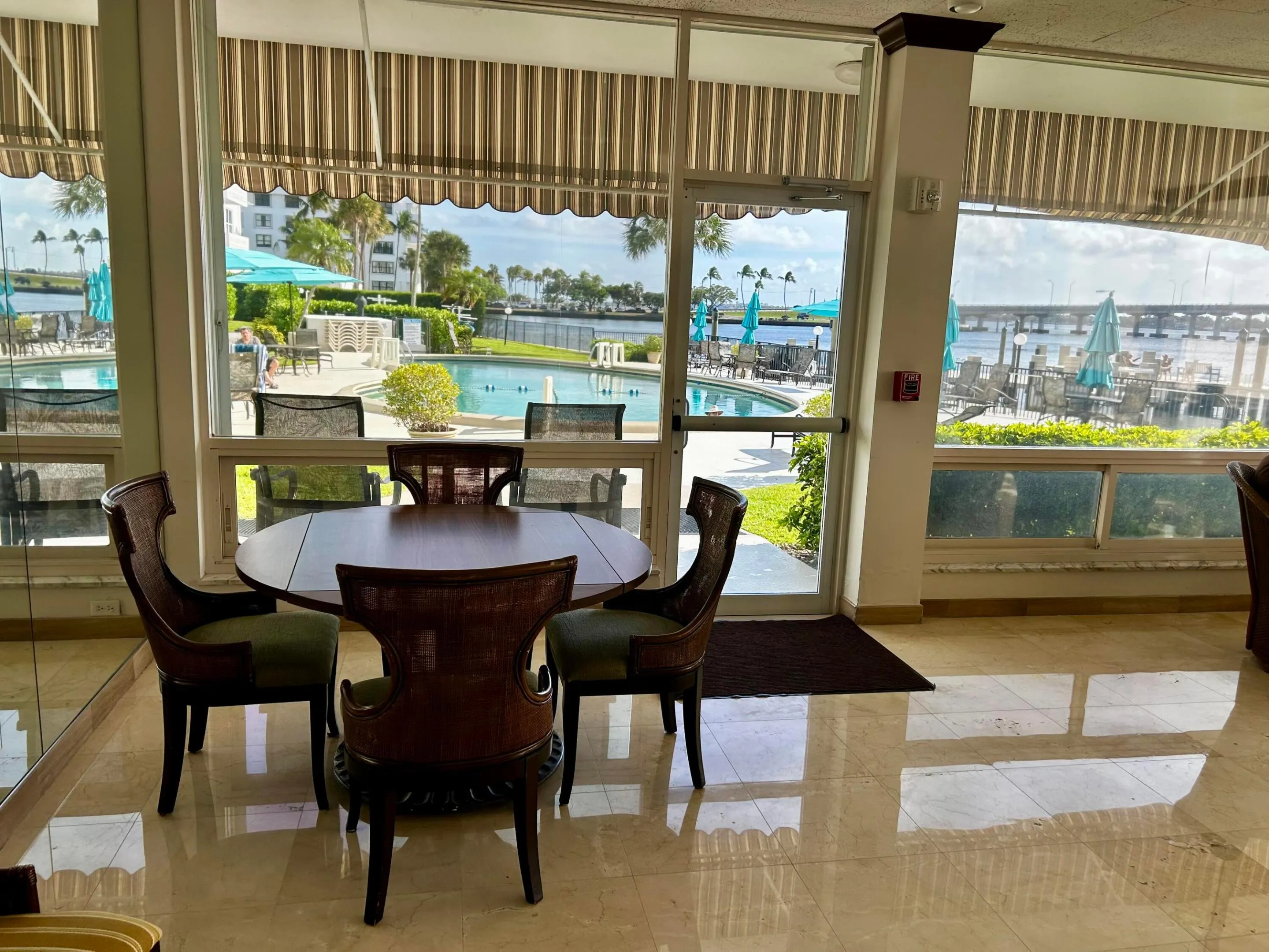 card room