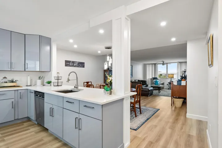 Kitchen- Remodeled Flooring