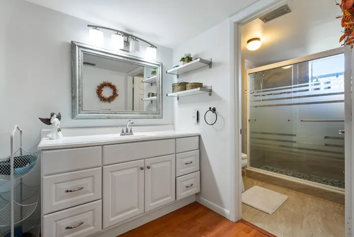 Primary Bathroom with walk-in Shower