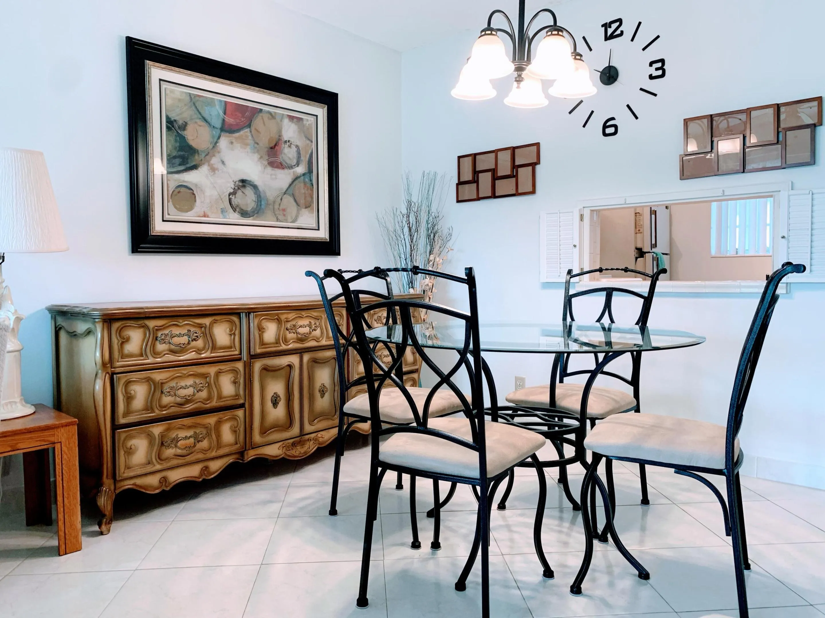 Dining area