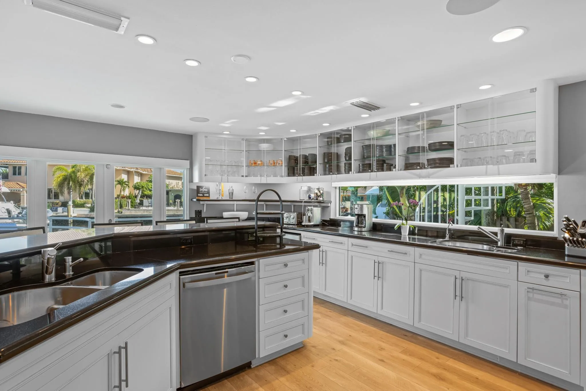 Kitchen with plenty of storage and cabinets