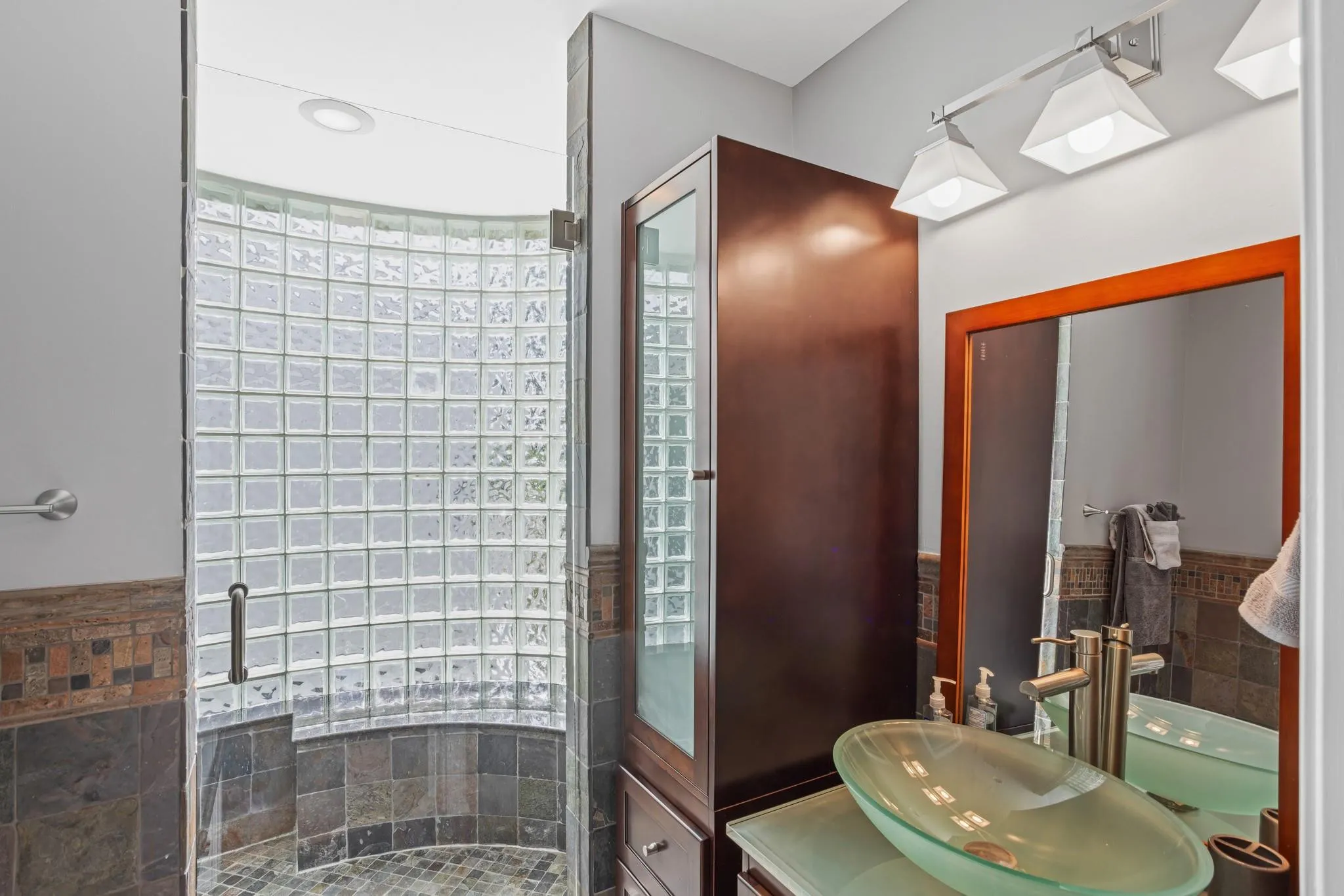 Bathroom for one of the guest rooms.