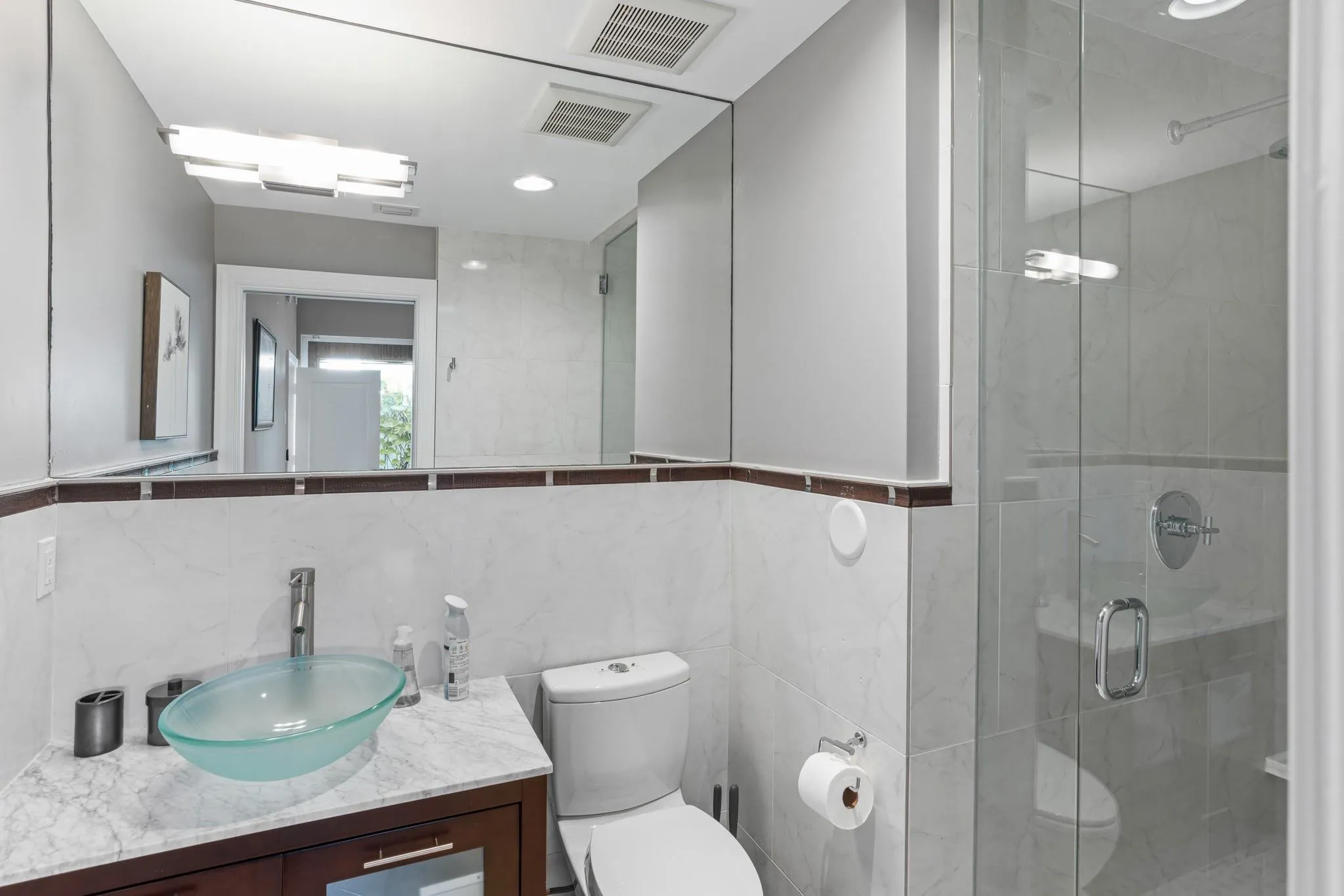 Office bathroom.