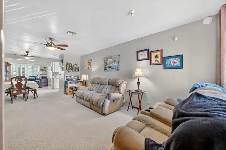 Open floor plan with tons of natural light