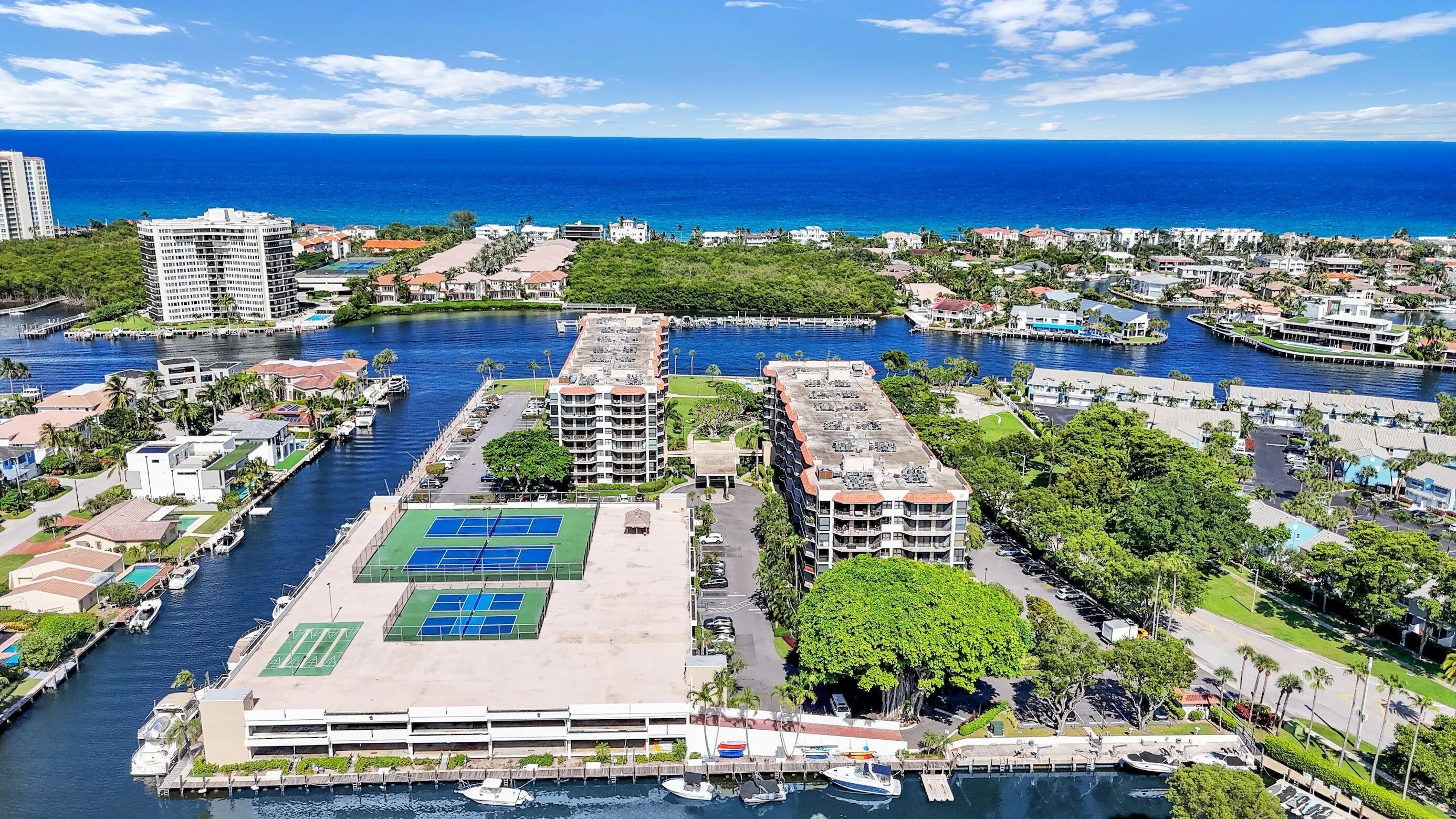 PB aerial intracoastal pool P and T pic