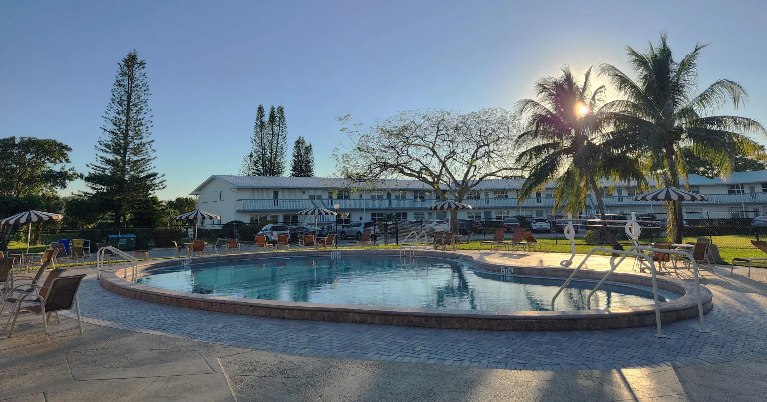Close to the Somerset Pool