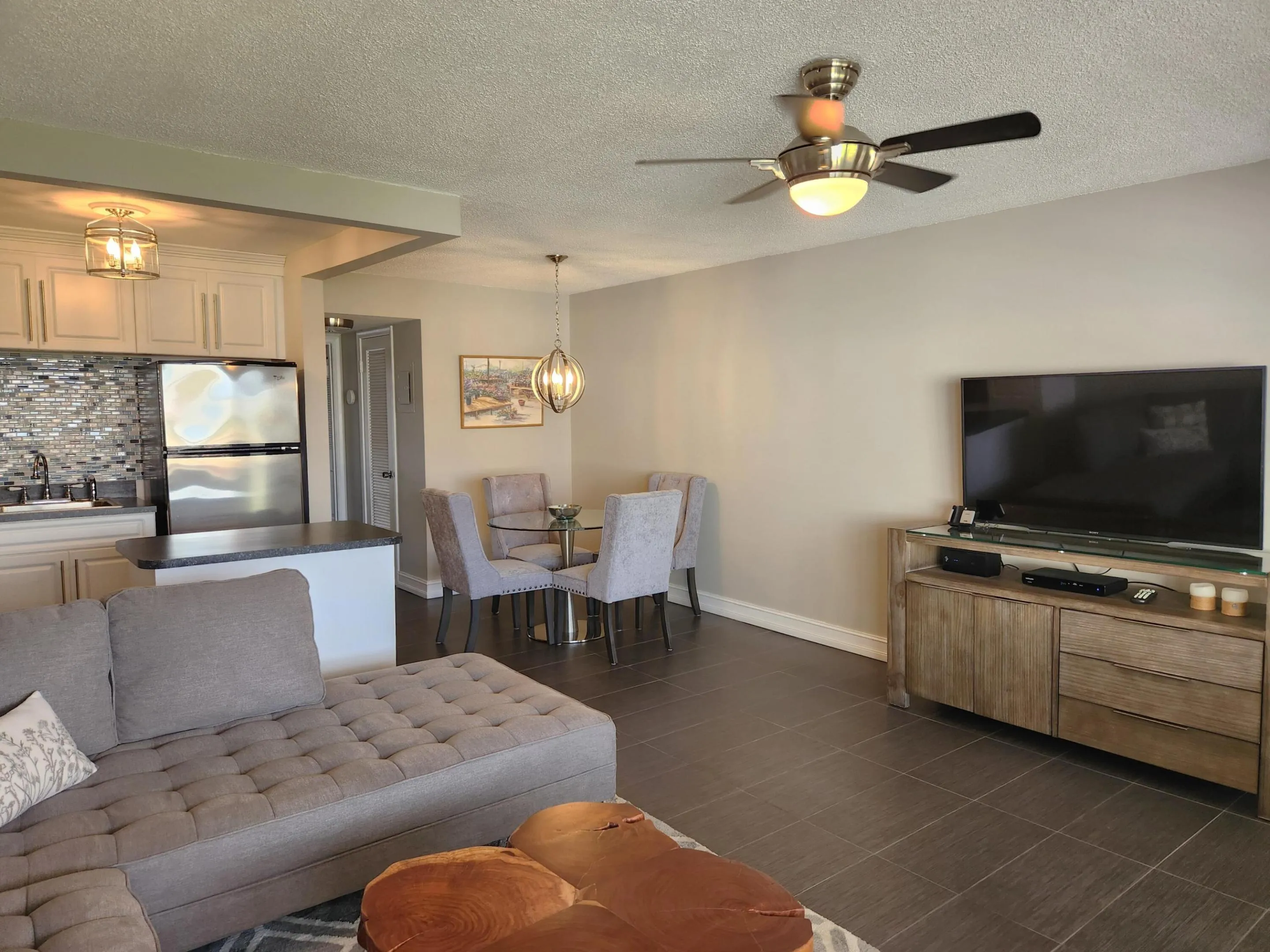 All furniture including TV is included!