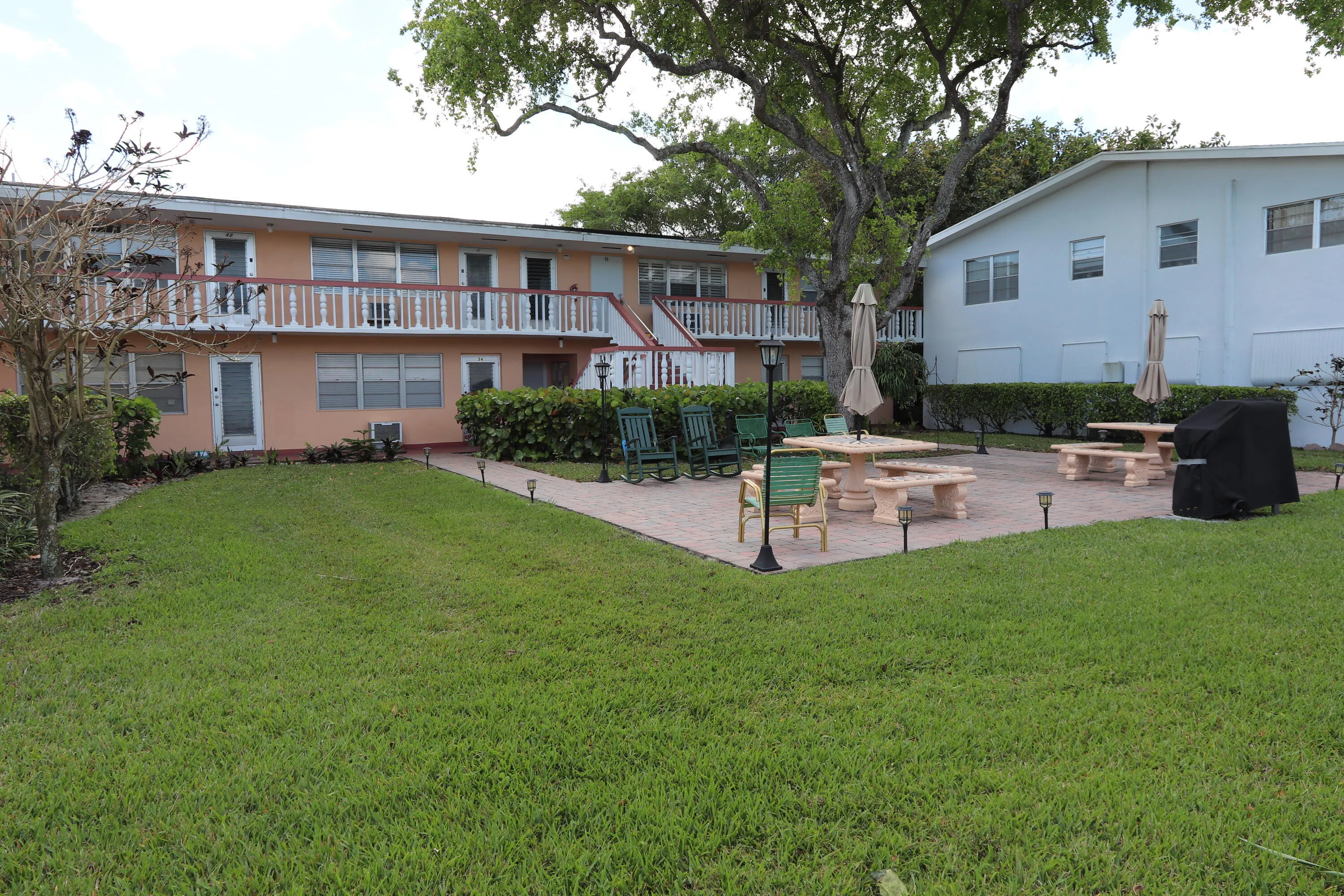Enjoy the community patio and barbeque