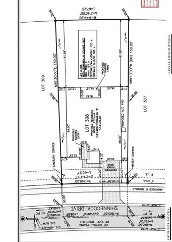 13777 SW Shinnecock Drive Preliminary Plot Plan