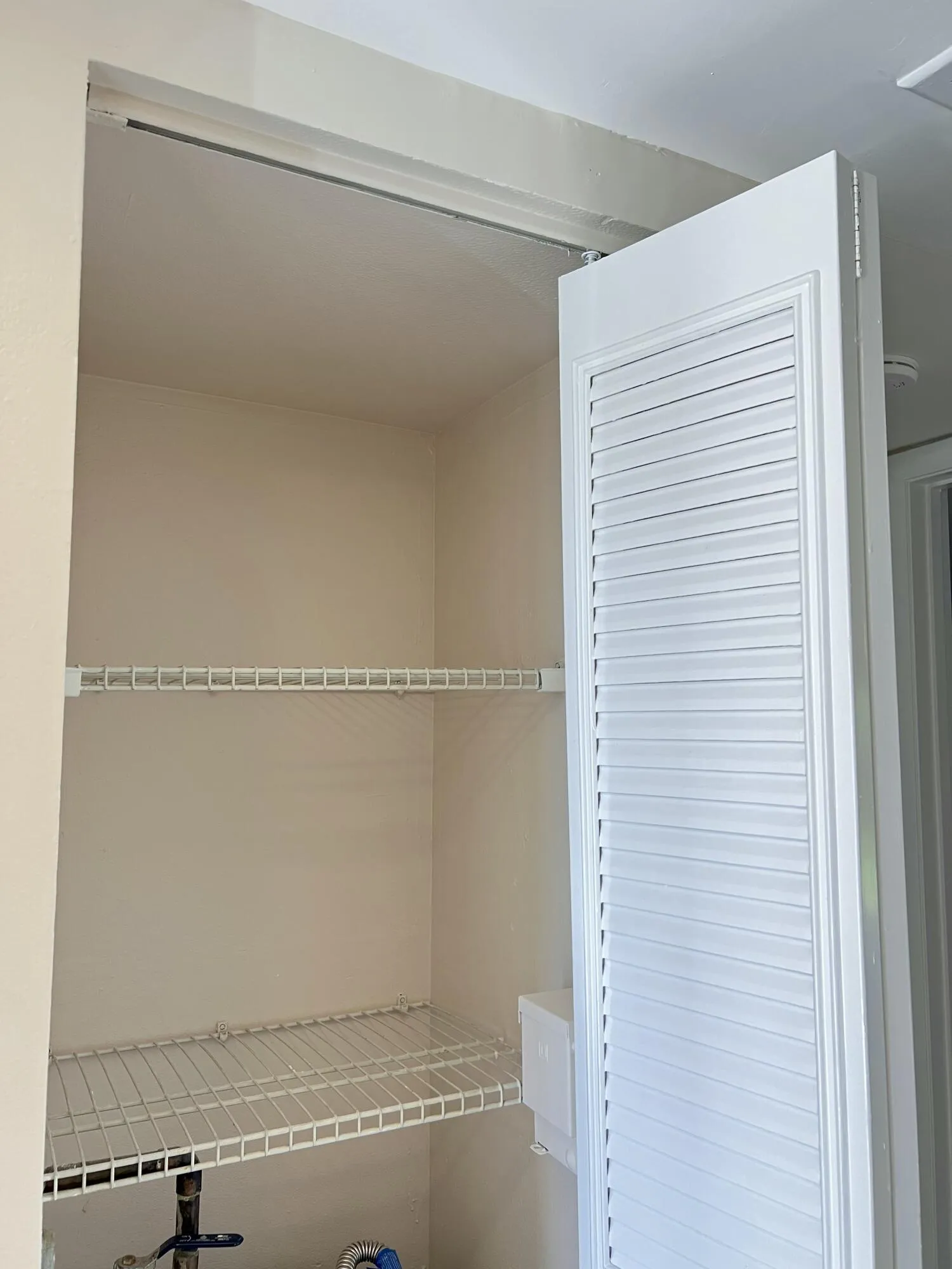 Hall closet