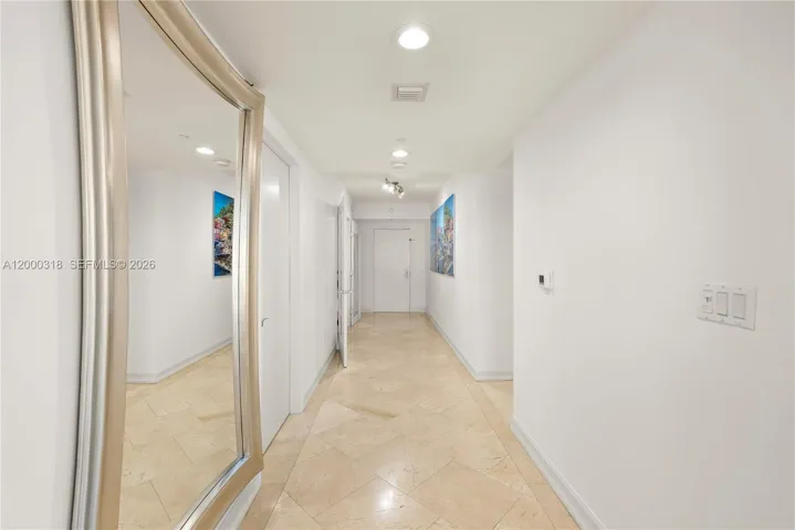 Hallway looking at Front Door