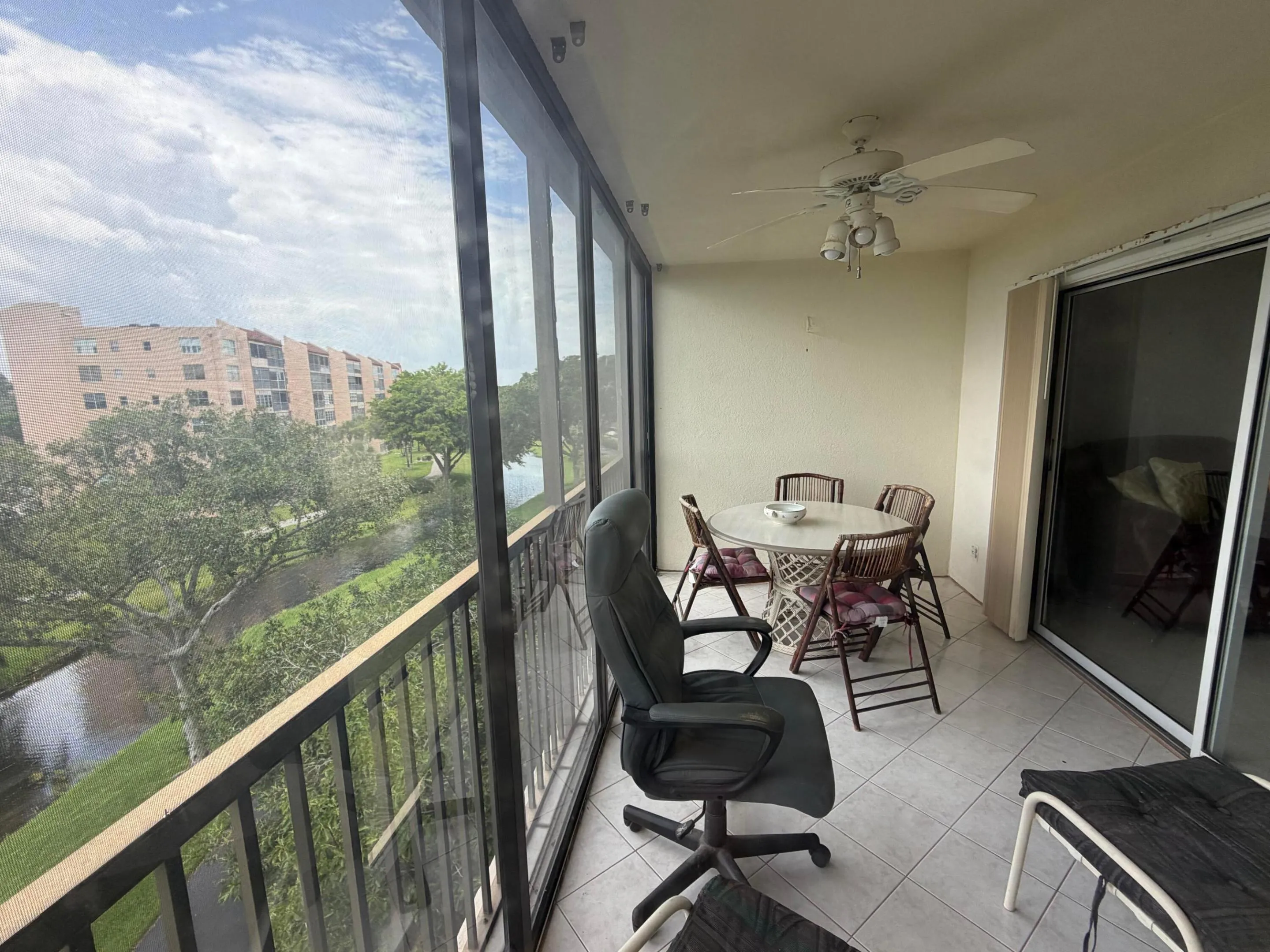 Patio water view
