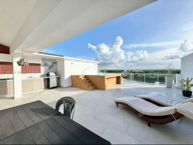 Rooftop terrace