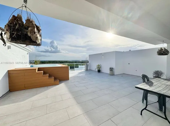 Rooftop terrace