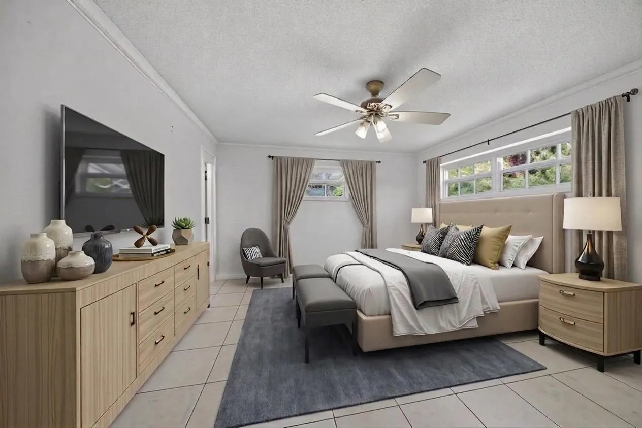 Staged Bedroom