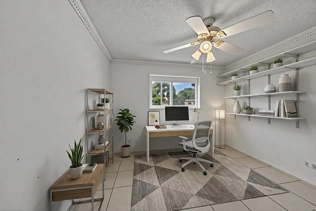 Staged Bedroom