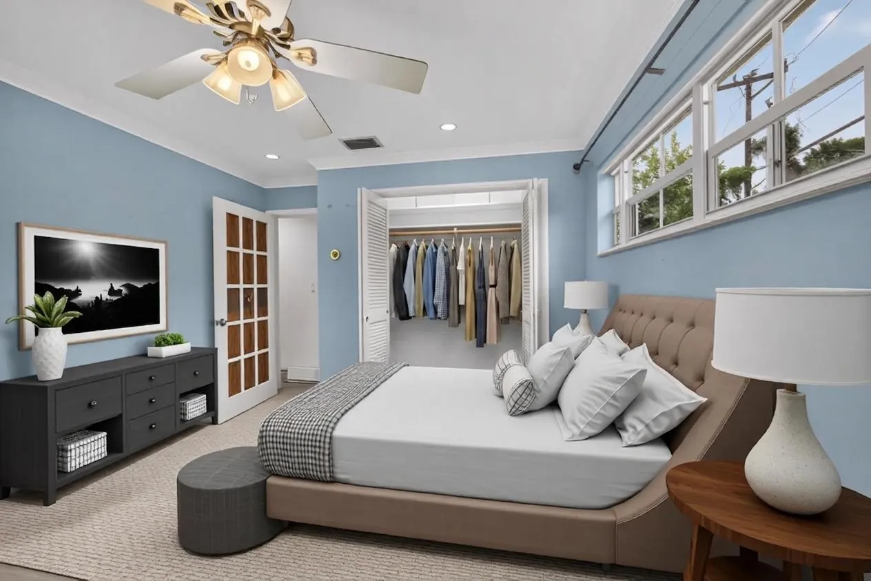 Staged Bedroom