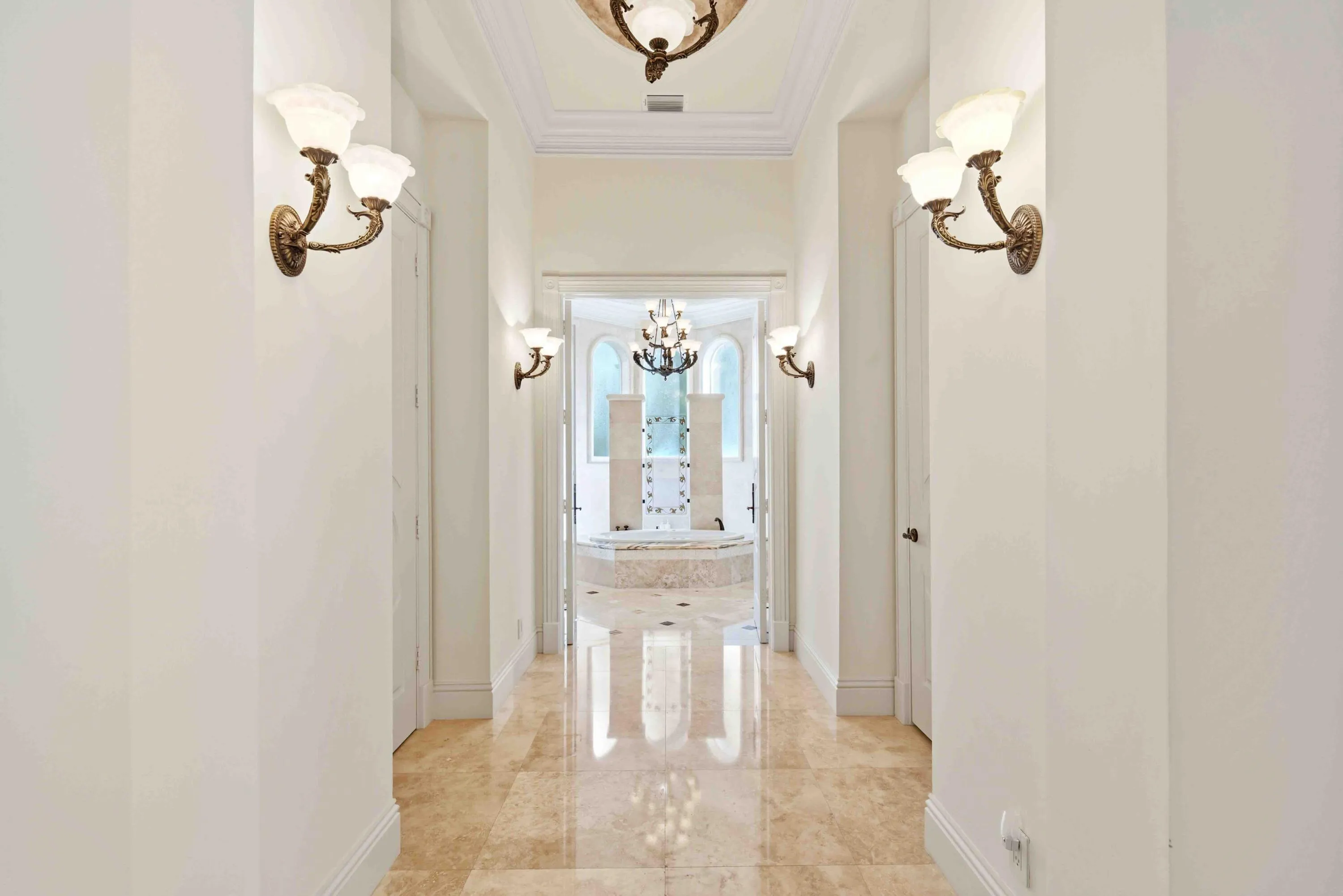 Hallway to Walk In Closets and Primary Bathroom