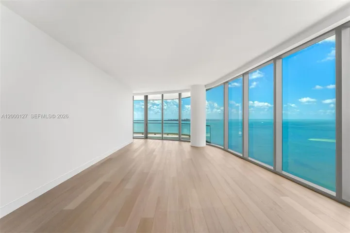 UNA Residences Brickell Living Room.