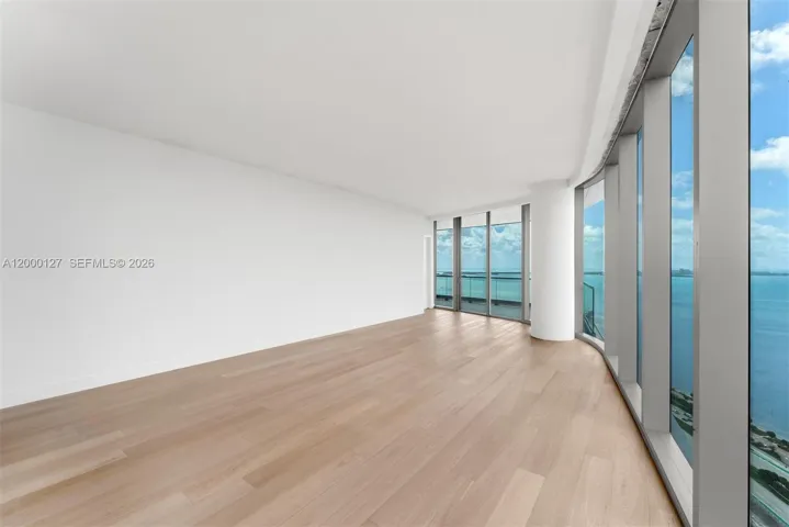 UNA Residences Brickell Living Room.