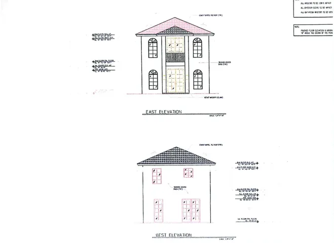 Rendering of new construction that is approved.