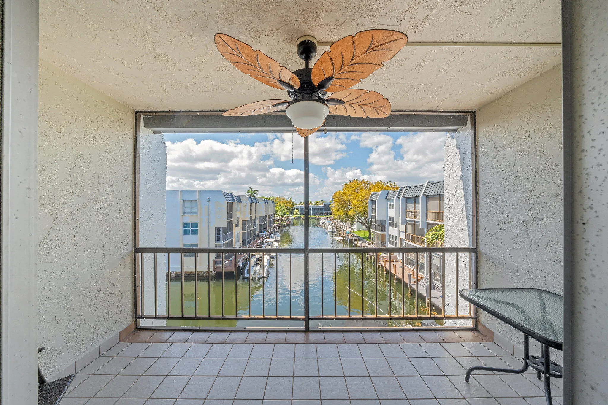 Only Unit for Sale with this LONG view of Waterway