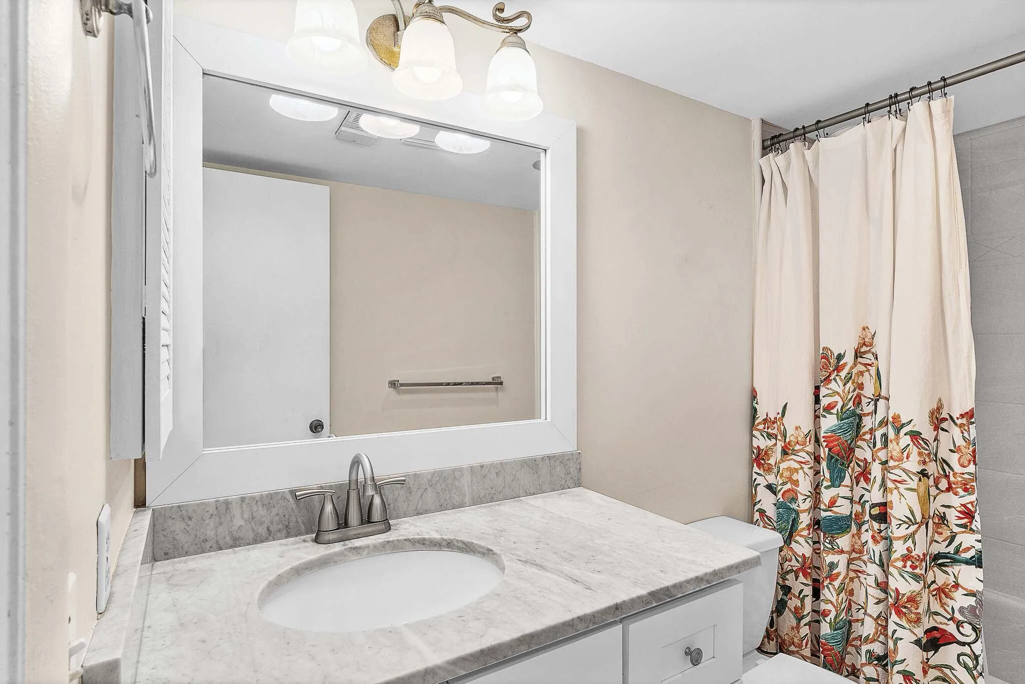 New Vanity Mirror & Light Fixture