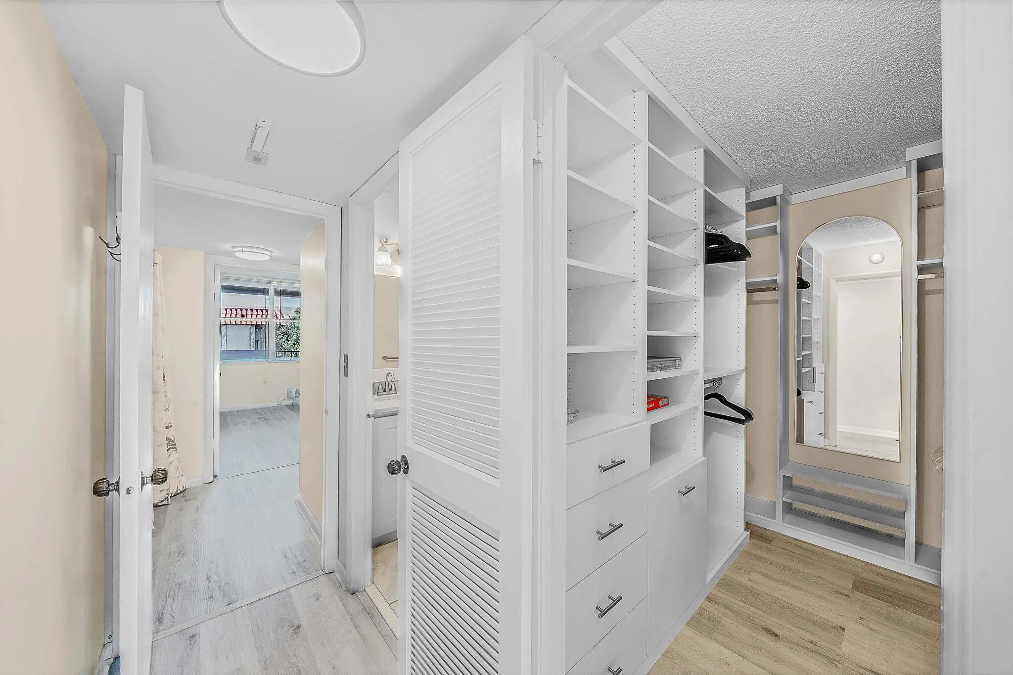 Custom Built Walk-In Closet