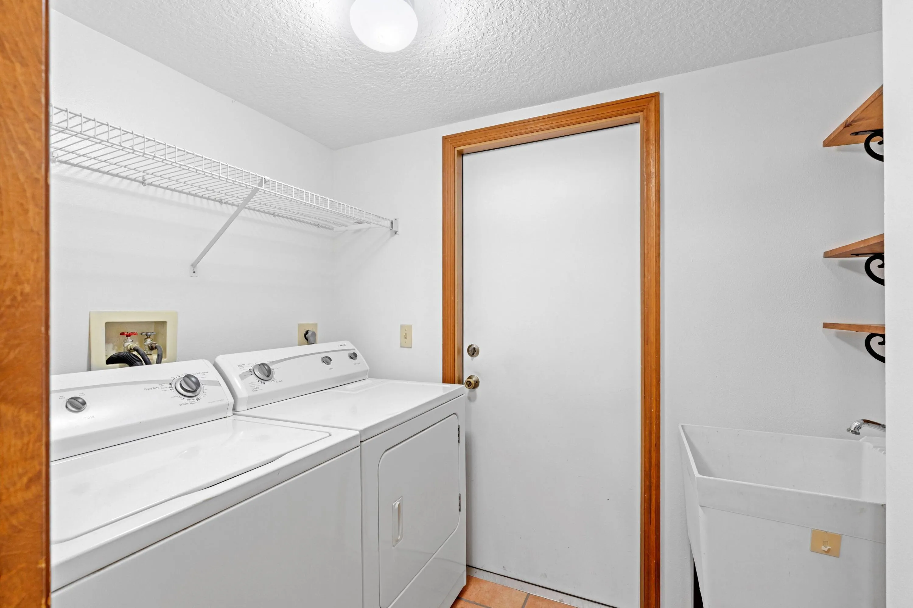 Laundry downstairs