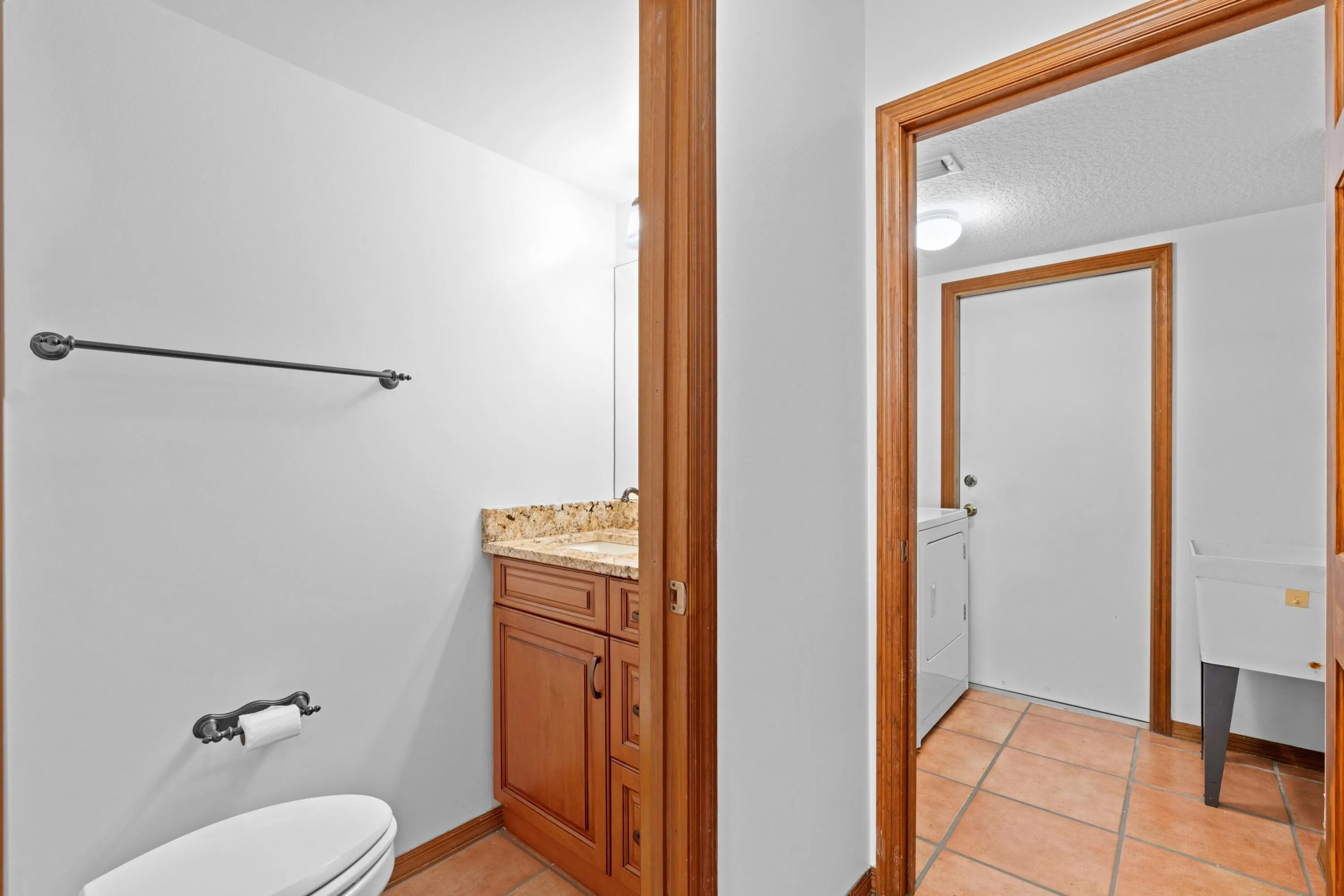 Downstairs Half bath