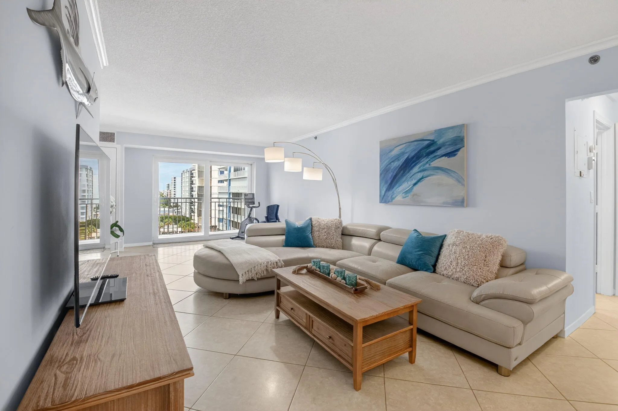 Living room area