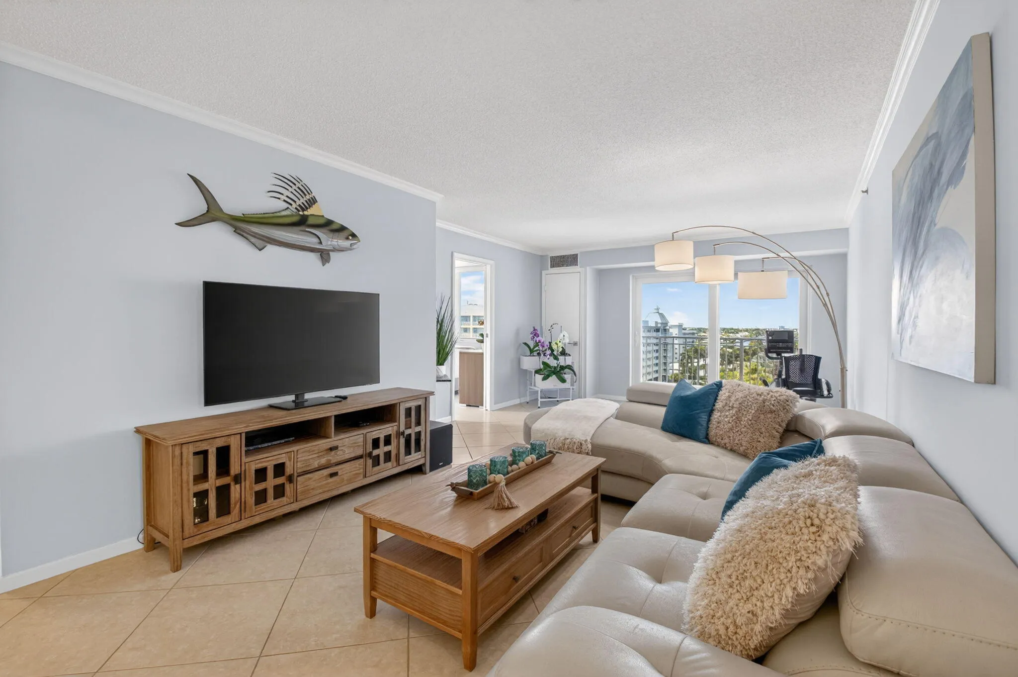 Living room area