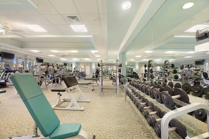 Fitness Center's Free Weights