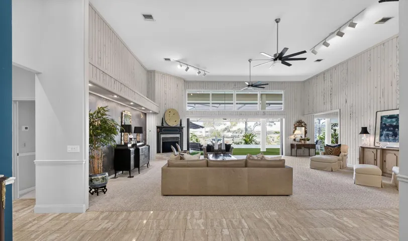 Family Room opening to Lanai