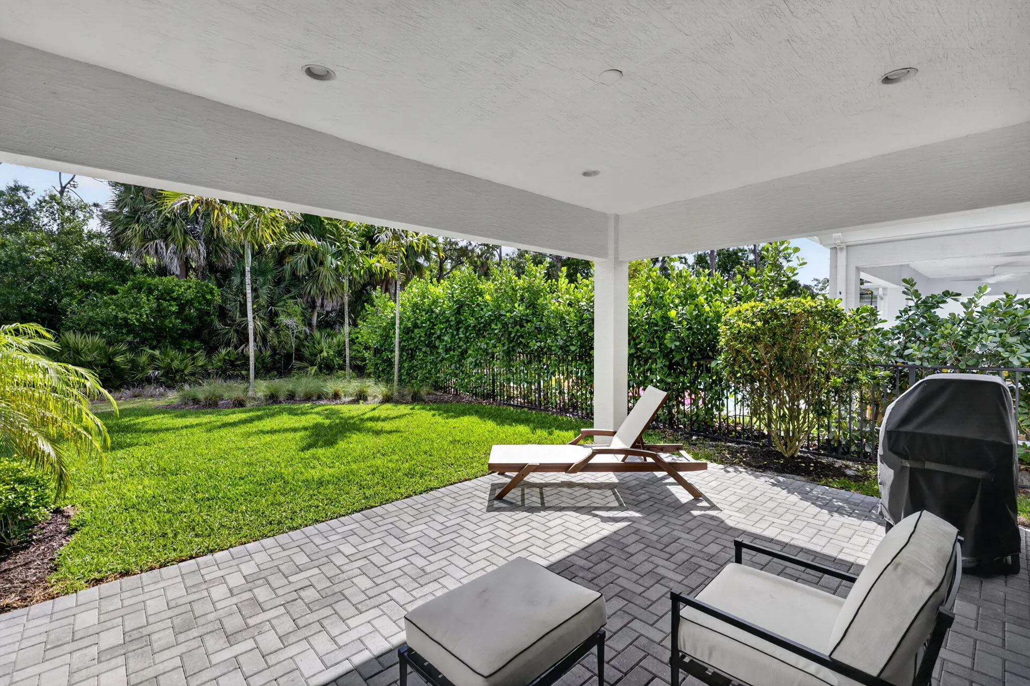 Patio and Backyard