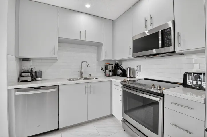 Clean, white and functional