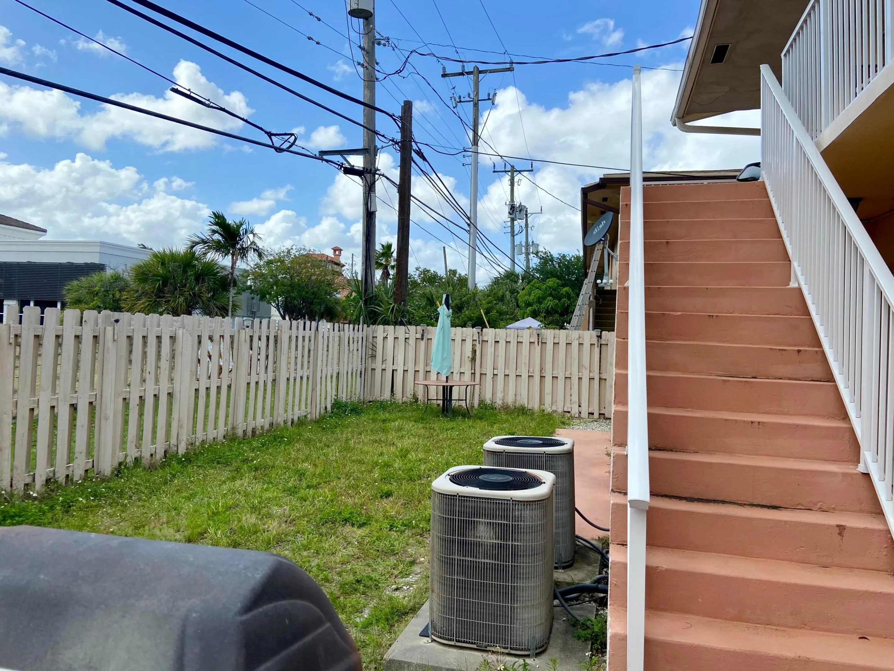 Garden area and BBQ outside your back door