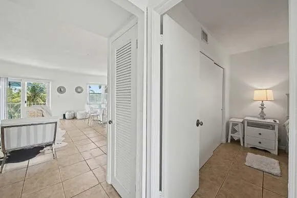Bedroom to the right