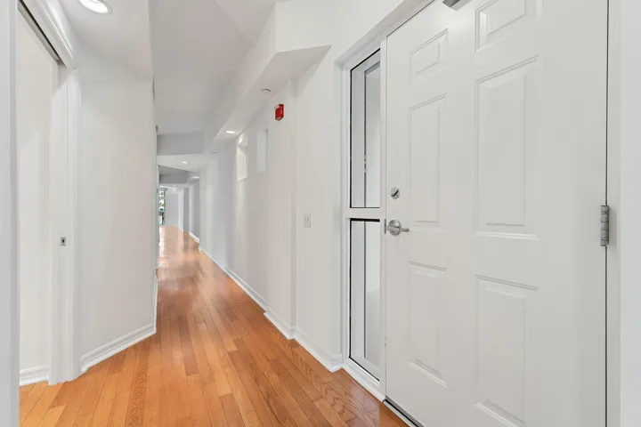 front door and main hallway