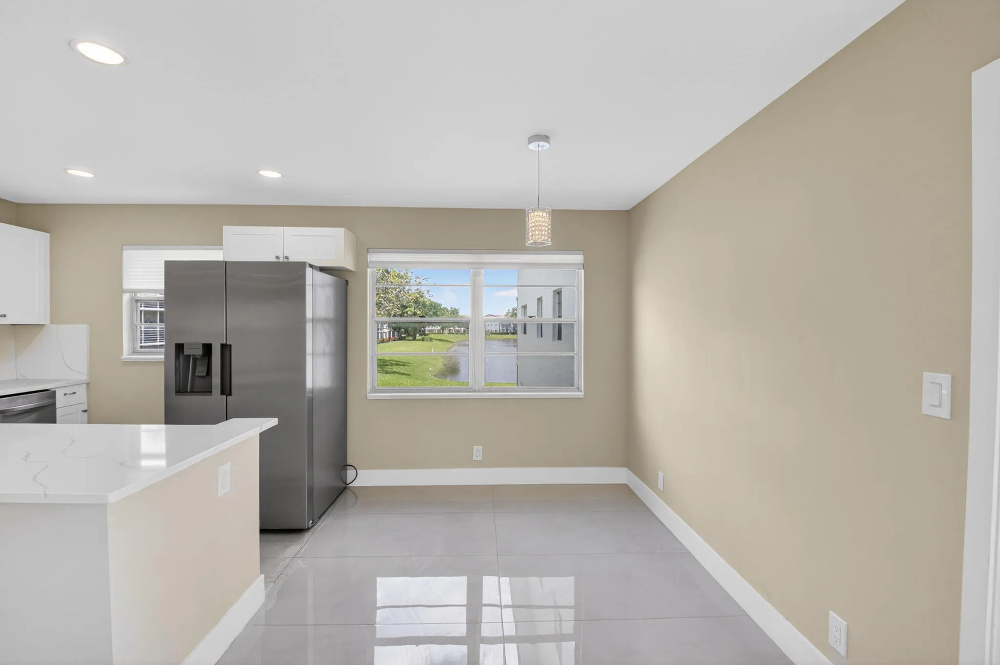 Dining area with waterview