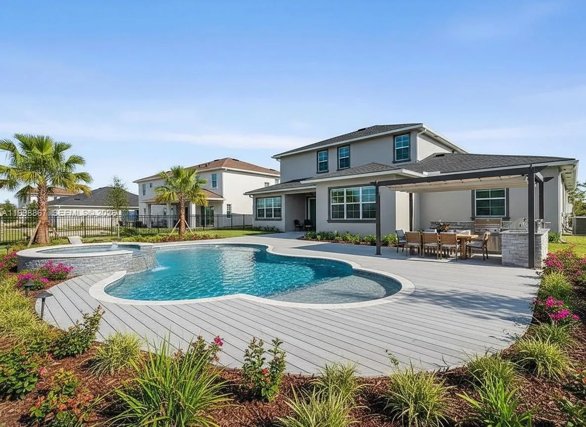 Rendering of Backyard