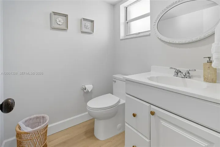 Half bathroom