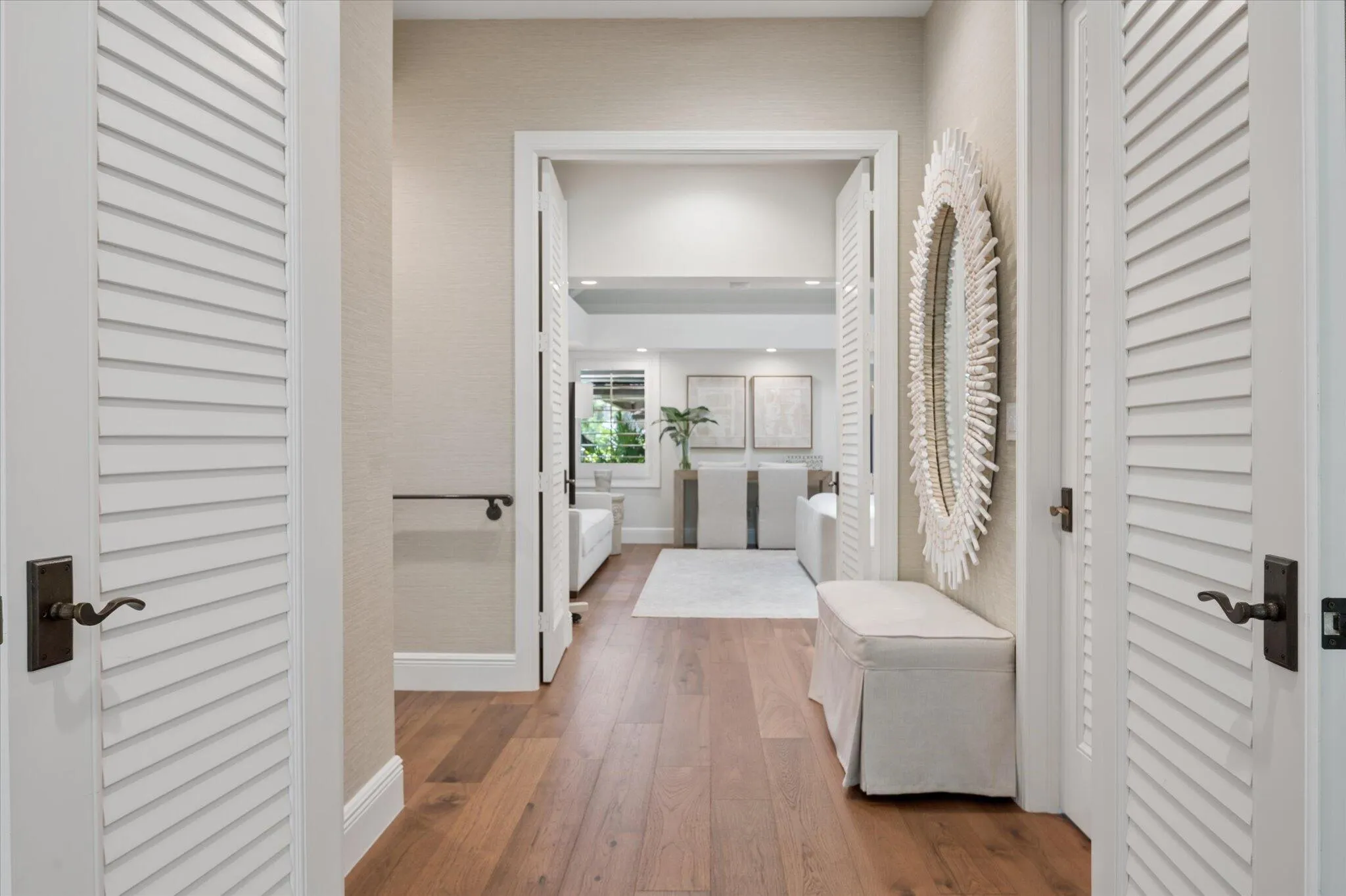 Hallway between Primary and Cabana suites (main house)