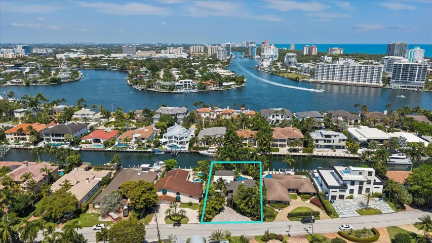Canal connects to intracoastal waterways with ocean access and no fixed bridges