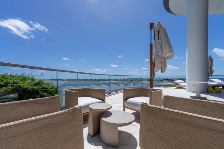 Bayfront pool lounge