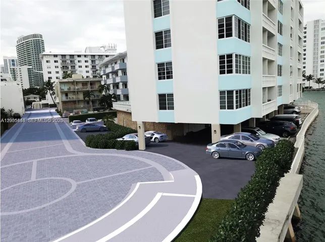 Conceptual rendering only — subject to City This image is a conceptual illustration intended for discussion purposes only. All proposed improvements, materials, landscaping, dimensions, and design elements remain subject to City of Miami Beach review, approval, permitting requirements, and final design determinations for the West Avenue Neighborhood Improvements Project – Phase II.