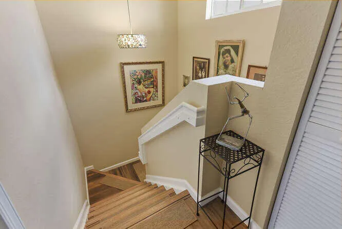 hallway stairs