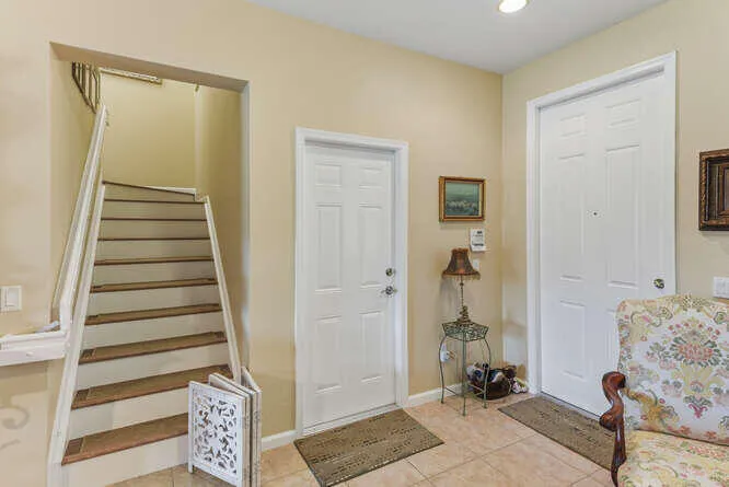 hallway stairs