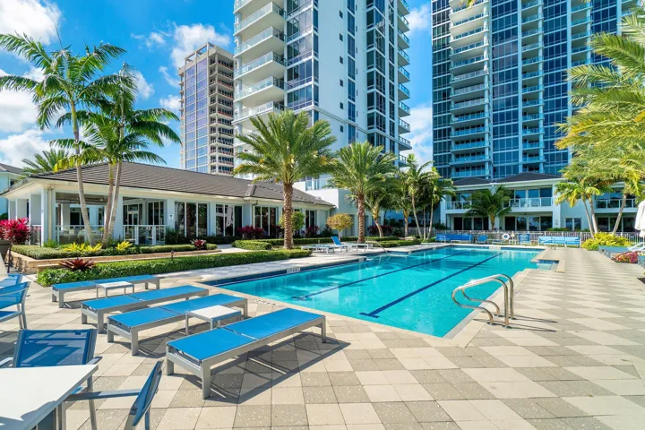 Expansive Pool Deck